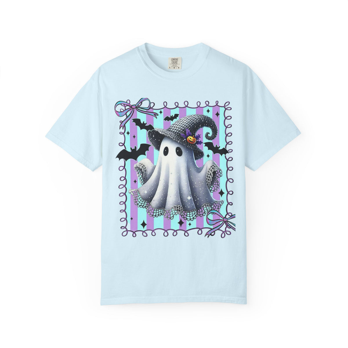 Cute Halloween Ghost Octopus T-Shirt