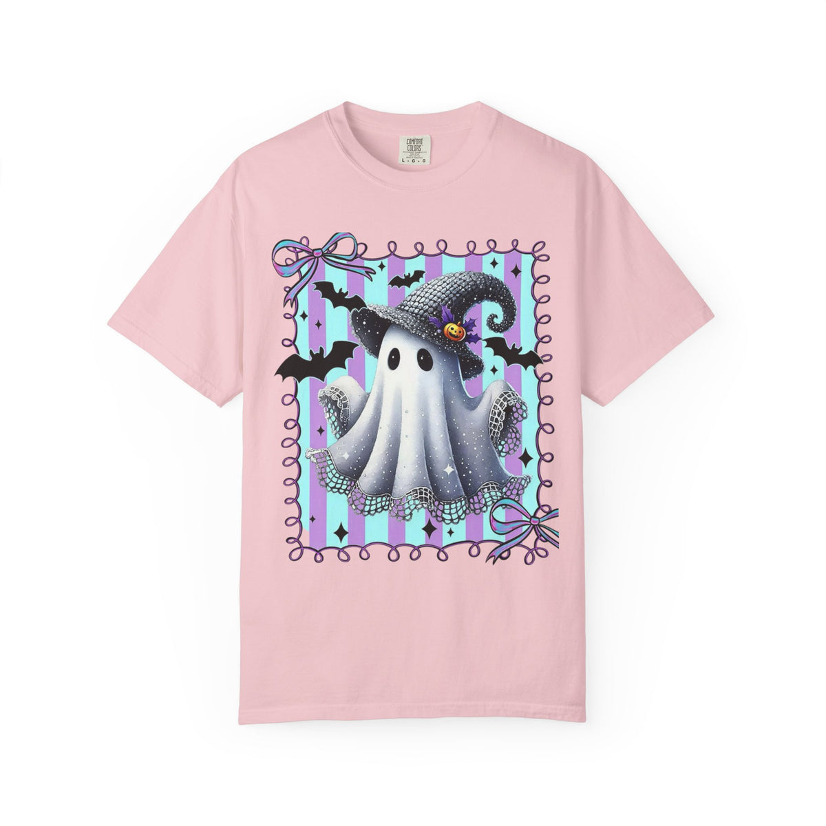 Cute Halloween Ghost Octopus T-Shirt