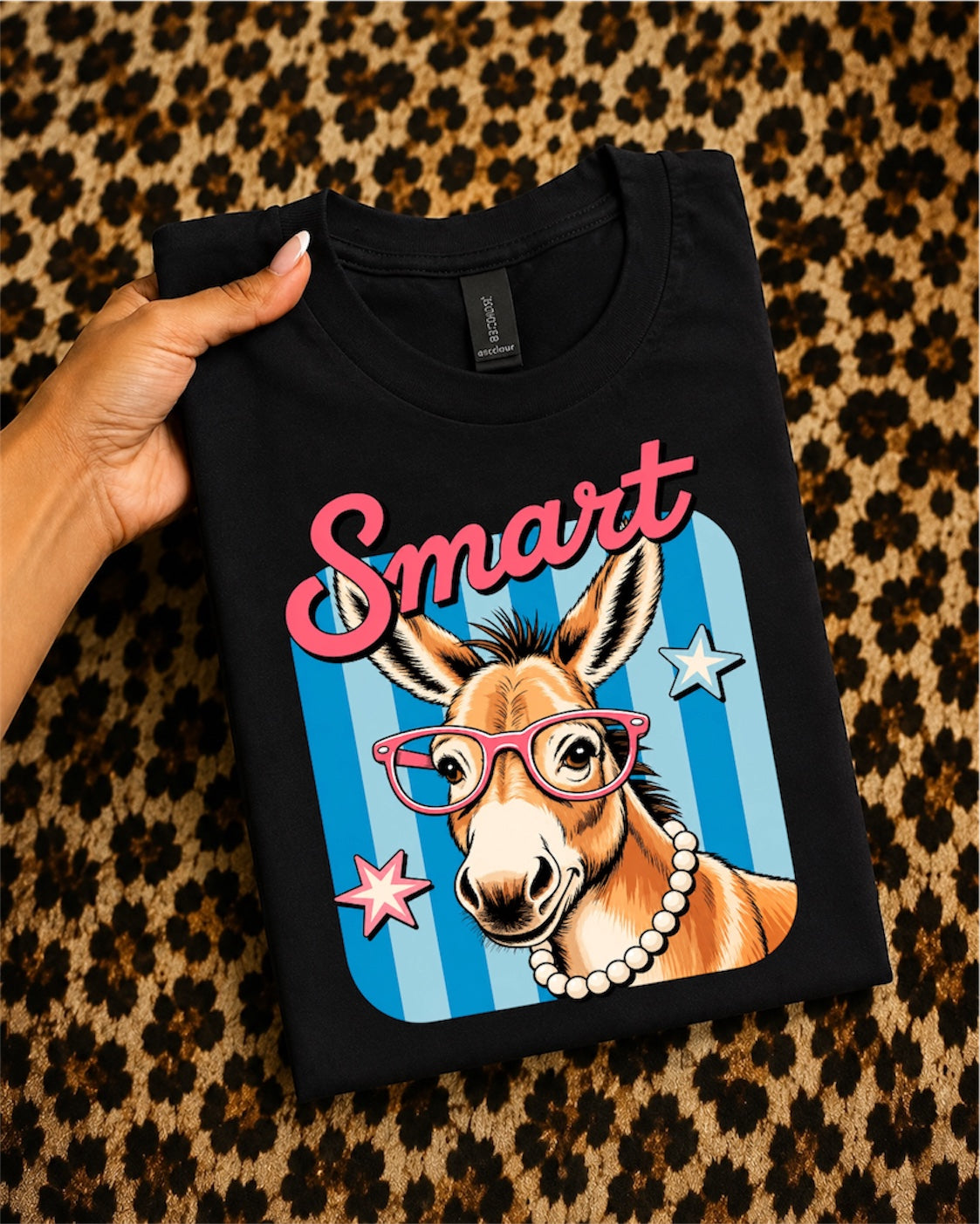 Smart Donkey Graphic T-Shirt