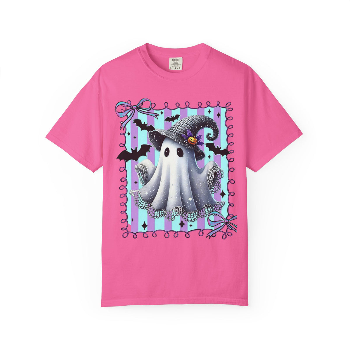 Cute Halloween Ghost Octopus T-Shirt