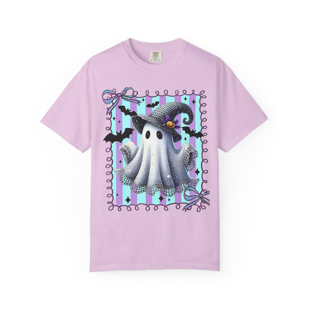 Cute Halloween Ghost Octopus T-Shirt