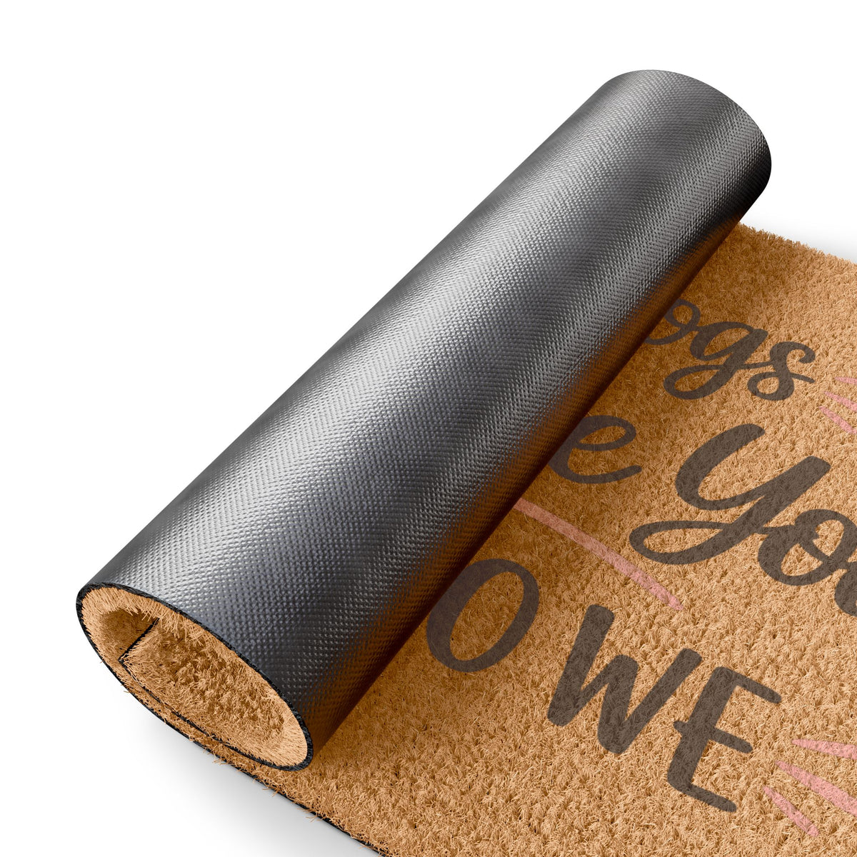 Doormat — "If Our Dogs Don’t Like You, Neither Do We" Funny Welcome Pet Lover Mat